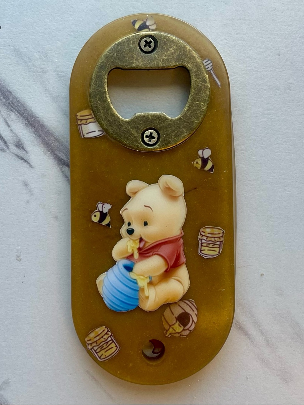 Baby Winnie The Pooh Honey Bottle Opener | Baby Pooh Collectible Gift